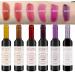 6-Piece Wine Lip Tint Set - Long-Lasting Matte Lip Stain, Gloss & Balm for Women - Buy Online on GoSupps.com