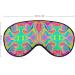 Vintage Hand Drawn Rainbow Tie Dye Sleep Mask | Adjustable Eye Shades for Women | Comfortable Elastic Strap - Buy Online on GoSupps.com