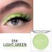 Erinde Single Green Eyeshadow Palette - Nude Tones Waterproof High Pigment Long-Lasting Makeup - Buy Online on GoSupps.com
