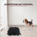Ieuumler Sniffing Carpet for Dog Smell Training - 45x45cm Black | Pet Feeding & Training Mat for Dogs & Cats - Buy Online on GoSupps.com
