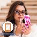 Travel Lipstick Organizer Case - Portable Makeup Bag with Mirror | Colorful Tie Dye Swirl Pattern - International Shipping Available - Buy Online on GoSupps.com