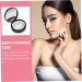 VINTORKY Powder Puff Holder Case with Puff Loose Containers Travel Cosmetic Containers Makeup Puff Pot Black - Buy Online on GoSupps.com