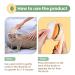 Self-Cleaning Pet Brush for Cats - Remove Loose Hair & Matters | Long & Short Hair | Yellow - Buy Online on GoSupps.com