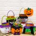 Personalized Halloween Baskets for Kids Halloween Buckets for Trick or Treat Custom Name Pumpkin Candy Buckets Bags for Halloween Decorations Party (Style 10) - Buy Online on GoSupps.com