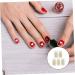 Housoutil 6pcs 5 Diy Material Nail Stickers for Nail Art Nail Art Supplies Fluorescent Nail Patches Crystal Nail Stud Pearl Nail Art Diy Patch Pumpkin Pin Sequins Polymer Clay Nail Supplies - Buy Online on GoSupps.com