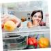 LABRIMP Egg Holder 1 Set Eggs Food Tray Refrigerator Fridge Egg Containers for Storage Dispenser Flat Shoes Egg Tray - Buy Online on GoSupps.com