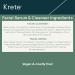 Krete Probiotic Facial Cleanser | 30-Second Skin Care for All Skin Types | 8 oz for Radiant Healthy Skin - Buy Online on GoSupps.com