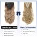 Natural Brown Long Wavy Clip in Hair Extensions - 4pcs Full Head Synthetic Fiber Pieces for Women - Buy Online on GoSupps.com