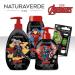 Avengers Shower Gel - Calendula and Chamomile Extracts by Natura Verde for Kids - 16.9 oz Shower Gel - Buy Online on GoSupps.com