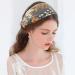 NICENEEDED Mesh Elastic Flower Embroidered Head Band Non-slip Lace Floral Embroidery Headband Vintage Stretch Head Jewelry Hairband for Women and Girls Hair Decoration - Buy Online on GoSupps.com