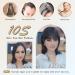 Hair Toppers for Women Clip in Bangs Real Human Hair,30g Brown Black Hair Topper for Women 150% Density Silk Base Clip in Hair Pieces Straight Hair for Thin Hair Daily Use - Buy Online on GoSupps.com