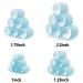 Large Self Grip Hair Curlers for Long Hair - 24 Pack Blue - Buy Online on GoSupps.com
