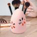 Vented Silicone beauty bllender Case - Silicone Makeup Sponge Holder - Powder Puff Storage Case | Silicone Beauty Sponge Case With Vent Design Portable Makeup Sponge Holder Pink - Buy Online on GoSupps.com