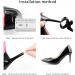SooGree High Heel Caps Cover - 20 Pairs Black, Heel Protectors & Replacement Kit - Buy Online on GoSupps.com