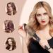 1.5 Inch Curling Iron Brush - Volumizing Heated Round Brush | Ceramic Tourmaline Ionic Styler | Rose Gold Multifunctional Curling Wand - Buy Online on GoSupps.com