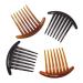 Honbay 6PCS 4 Inch Plastic French Twist Combs Hair Side Clips for Women and Girls - Buy Online on GoSupps.com