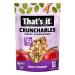 Apple Cinnamon Crunchables: Plant-Based Protein Snack Mix (4 Packs x 2.5oz) - Buy Online on GoSupps.com