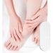 Uozonit Hard Skin Remover Dry Heels Skin Remover Dry Heels Clear Foot File Pedicure Kit in-Shower Foot Scrubber Pedicure Helper for Smoothing Soft Feet - Buy Online on GoSupps.com