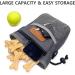 Tripolaco Versatile Dog Treats | Pet Training 2-Cup Capacity Integrated Feces Bag Dispenser & Clicker - Light Gray - Buy Online on GoSupps.com