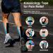 AnjoCare Kinesiology Tape for Muscles & Joints - Black & Blue Uncut Tape for Sports & Injury Recovery - Buy Online on GoSupps.com