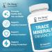 Dr. Berg's Trace Minerals Complex - 70+ Nutrient-Dense Health Minerals - 100% Natural - Dietary Supplement 60 Capsules - Buy Online on GoSupps.com