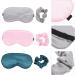 EXCEART Satin Eye Mask - Luxury Silk Blindfold for Sleep & Travel | Comfortable Eye Shades & Covers for Relaxation - Buy Online on GoSupps.com
