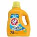 Arm & Hammer Plus OxiClean Clean Meadow, 75 Loads Liquid Laundry Detergent, 118.1 Fl oz 118.1 Fl Oz (Pack of 1) Clean Meadow