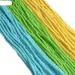 Synthetic Dreadlocks Crochet Braid Hair 20 Inch Soft Wool Dread Locs Handmade Braiding Hair Extension(R Light blue) - Buy Online on GoSupps.com