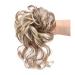 Messy Bun Hair Piece for Women Pieces Curly Chignon Donut Scrunchie for Women Messy Bun Hair Piece Synthetic Tousled Updo Hair Buns Extension Elastic Hair Band Hair Fake Hair Accessories for Women 12H613