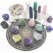 Xiannvxi 2 Green Aventurine Raw Crystal Set - 100% Natural Premium Gemstones - 4 Pcs Healing Stones for Wellness - Buy Online on GoSupps.com