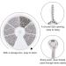 304 Stainless Steel Screw Eye Pins Set - 420pcs for Jewelry Making (8/10/12mm) - Buy Online on GoSupps.com