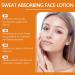 Sweat Absorbing Face Lotion Anti Sweat Face Moisturiser Face Antiperspirant Unscented Moisturiser Oil Control Lotion for Face Care Effective Extra Protection For Excessive Sweating - Buy Online on GoSupps.com