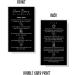 Brow Henna Aftercare Cards | 2x3.5 Business Card Size | Brow Artist Supplies | Henna Brow Care Tips | Black and White Design - Buy Online on GoSupps.com