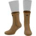 281Z Outdoor Warm 6 inch Liners Boot Socks - Military Tactical Hiking Sport - Polartec Fleece Winter Socks (Coyote Brown) X-Large Coyote Brown