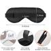 Unisex Haskirky Light Blocking Eye Mask for Deep Sleep | Adjustable & Breathable for Travel, Meditation, and Office Use - Buy Online on GoSupps.com