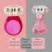 Buy Travel Women's Razor with Dry Case - 5 Blade Smooth Shaving Razor for Legs Body & Bikini - Pink Mini Handle & Refill Cartridge - Perfect for International Shipping - Buy Online on GoSupps.com