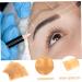 Housoutil Brow Practice Skin 3pcs Skin Fake Eyebrow Model Supplies Permanent Eyeliner Brow Professional Silicone Beginner - Buy Online on GoSupps.com