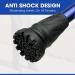 CaneCraft Blue Folding Walking Stick for Men & Women - Adjustable Mobility Aid for Elderly - Bag Included - Perfect for Seniors & Adults - Buy Online on GoSupps.com