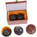 Fomiyes 2-St Glockenspiel Acupunctive Massage Baoding Balls - Chinese Stress-Relief & Relaxation Wooden Balls for Gymnastics & Body Massage - Buy Online on GoSupps.com