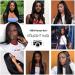 Muokass 4x4 HD Lace Closure Wig 18 inch - 180% Density Straight Brazilian Virgin Hair - Natural Color, Pre Plucked, Glueless, Elastic Bands - for Black Women - Buy Online on GoSupps.com