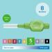 TEPE Interdental Brush Original Green (ISO 5 0.8mm) - 8 Pack for Effective Interdental Cleaning | International Shipping - Buy Online on GoSupps.com