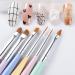 Wirlsweal 6-Piece Nail Pins Set - Versatile Macaron Nail Art Tools for Smooth Liner & Outlines - Buy Online on GoSupps.com