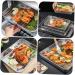 Alipis 1 Set Tray Supplies Non-Stick Baking Drain Home Kitchen Multipurpose Rack Holder Dumpling Storage Assorted Color 27X21.2X5CM - Buy Online on GoSupps.com