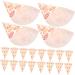HOMSFOU 250 Pcs Popcorn Bag Cotton Candy Cones Pink Gift Bags Cones Rolling Papers Flavored French Fry Holder Cone Shaped Treat Bags Paper Bags Candy Cone Bags Child Biscuit Halloween - Buy Online on GoSupps.com