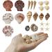 100+ Pcs WEOXPR Mixed Sea Shells & Starfish - Beach Themed Decor for Fish Tank, Vase Fillers, Wedding, Crafts & Home Decor - Buy Online on GoSupps.com