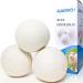 Wool Dryer Balls 3 Count XL Dryer Lint Balls Reusable Premium Natural Fabric Softener Efficiently Add Essential Oils Instead of Dryer Sheets Laundry Room Organization Essentials Extra Large