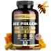 Earth Elixir 3-in-1 Organic Bee Pollen Capsule Non-GMO Pure Raw Bee Pollen Royal Jelly Propolis Extract for Women & Men Natural Energy Immune & Vitality Support 180 Propolis Capsules
