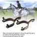 Frdhee West Cowboy Spores - Handcrafted Vintage Horse Gear (2 Pieces) - Rotatable Design for Riding Enthusiasts - Buy Online on GoSupps.com