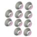 minkissy 40pcs Bowl for Melting Wax Tool Aluminum Foil Wax Accessories Hair Removal 8.3x8.3cmx4pcs pinkx4pcs