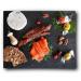 Smoked Salmon Gift Pack Basket Featuring Wild Pacific Canadian Salmon Lox & Salmon Candy